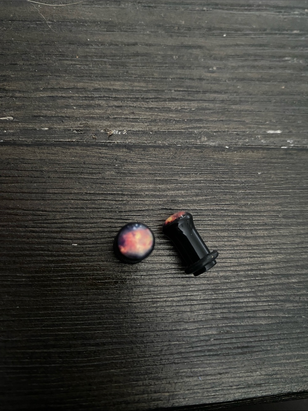 Galaxy Print Ear Gauges